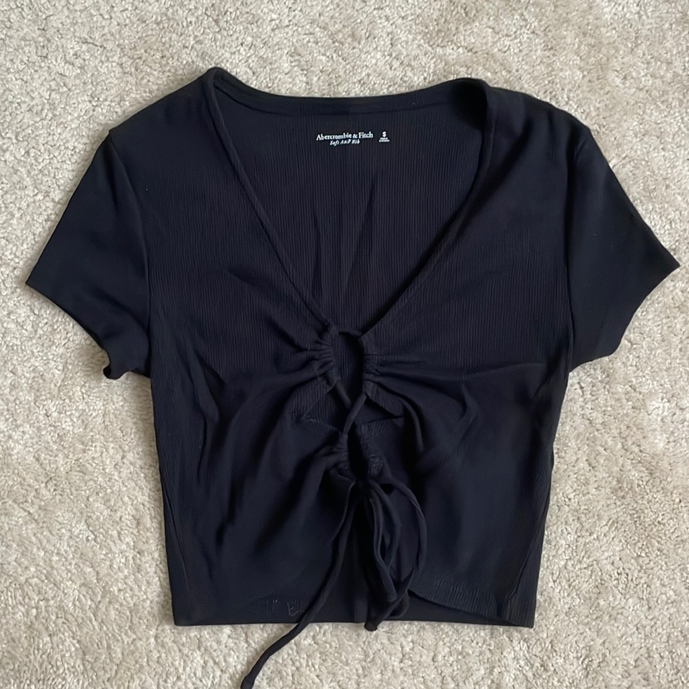 Abercrombie Tie Front Shirt